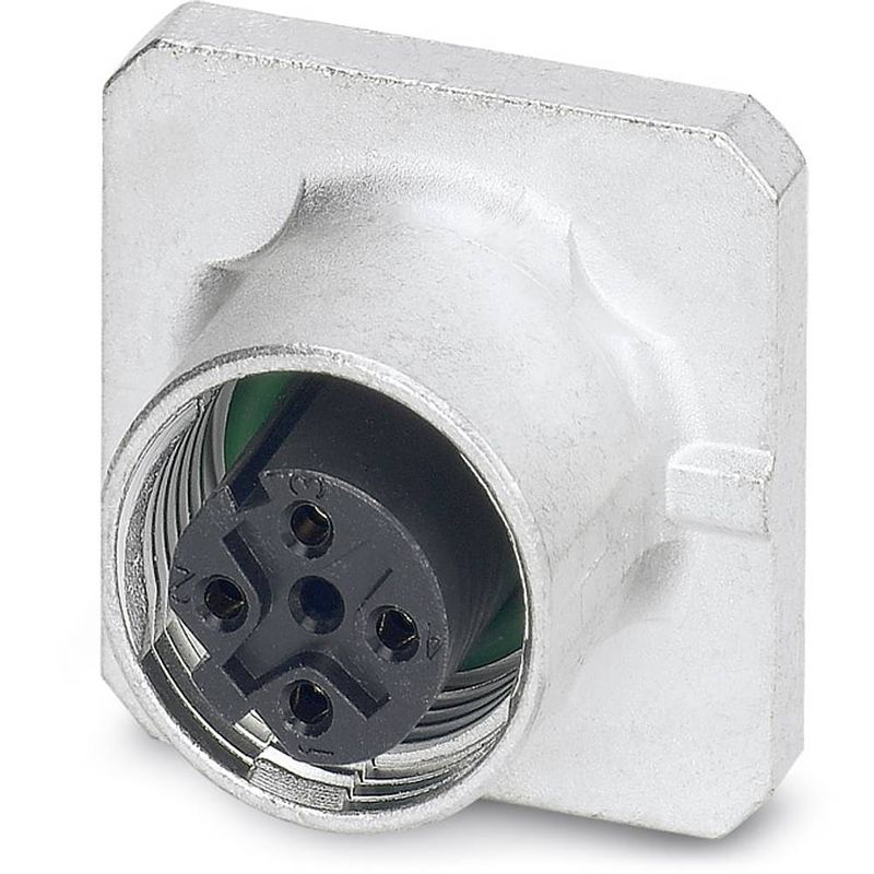 Foto van Phoenix contact 1456404 sensor/actuator steekconnector m12 aantal polen: 4 bus, inbouw 10 stuk(s)