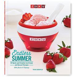 Foto van Zoku receptenboek endless summer 21 x 19 cm papier wit/rood