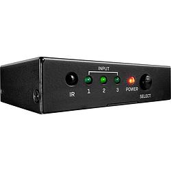 Foto van Lindy 3 port hdmi 18g 3 poorten hdmi-switch 3840 x 2160 pixel