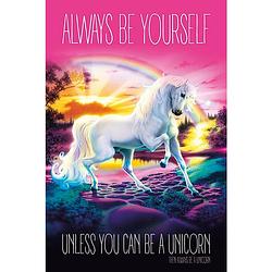 Foto van Pyramid unicorn always be yourself poster 61x91,5cm