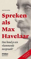 Foto van Spreken als max havelaar - jaap de jong - ebook (9789046814604)