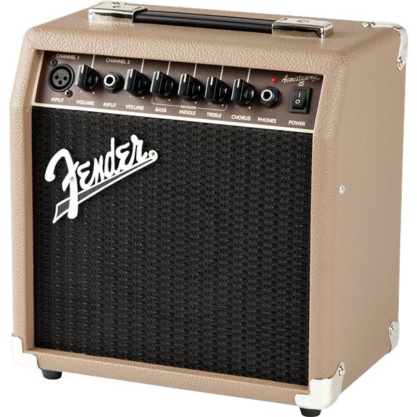 Foto van Fender acoustasonic 15 1x6 inch 15 watt gitaarversterker combo