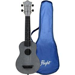 Foto van Flight travel series tus65 silver sopraan ukelele met gigbag