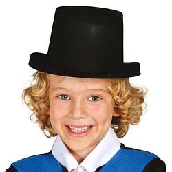 Foto van Fiestas guirca hoge hoed junior zwart one-size