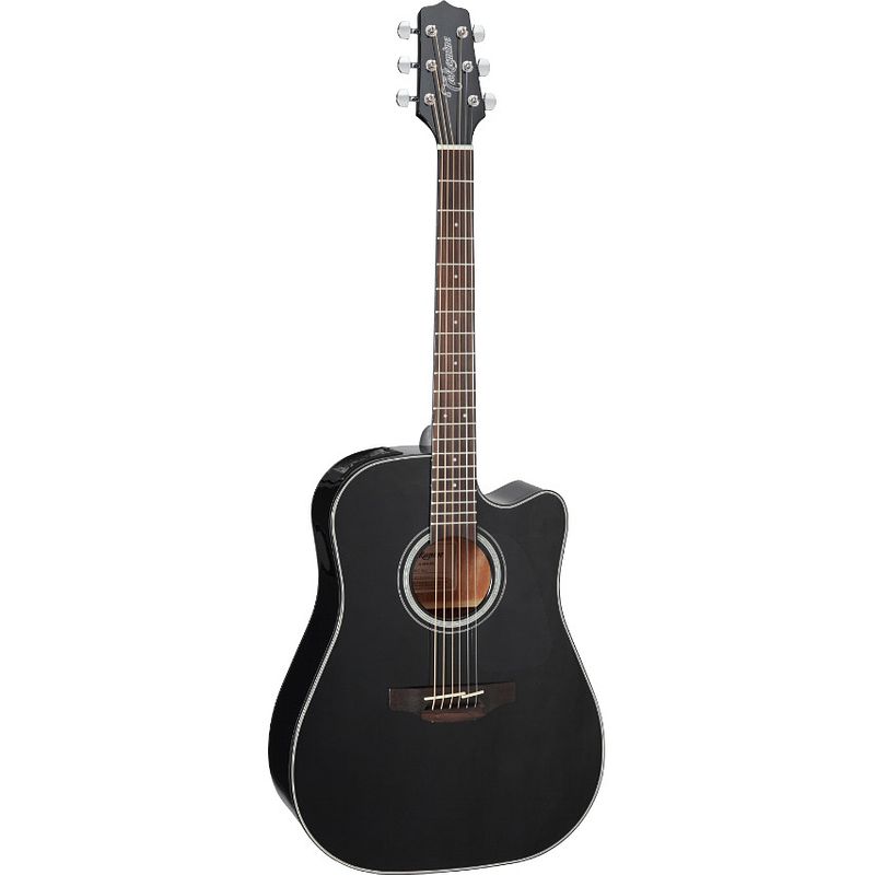 Foto van Takamine gd30ce-blk elektrisch-akoestische westerngitaar zwart