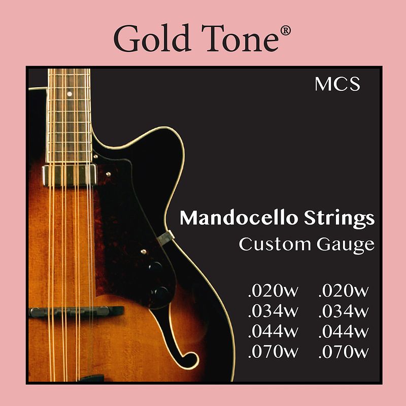 Foto van Gold tone mcs mandocello strings snarenset