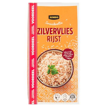 Foto van Jumbo zilvervliesrijst voordeelverpakking 1kg