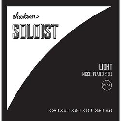 Foto van Jackson soloist strings drop light .009-.046 snarenset voor elektrische gitaar