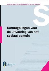 Foto van Kernregelingen voor de uitvoering van het sociaal domein 2019 - paperback (9789492952073)