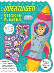 Foto van Voertuigen stickerplezier - paperback (9789036644518)