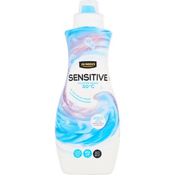 Foto van Jumbo sensitive 2x geconcentreerd vloeibaar wasmiddel 980ml