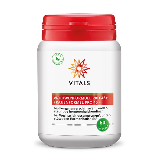 Foto van Vitals vrouwenformule pro 45+ tabletten