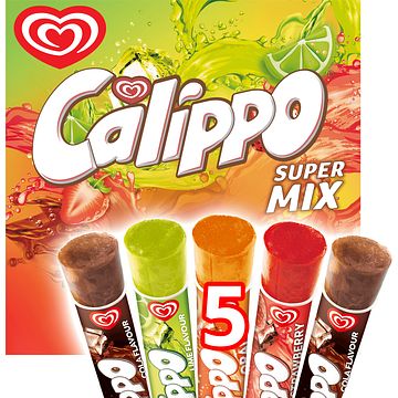 Foto van Heartbrand ola ijs calippo supermix 5 x 105ml bij jumbo