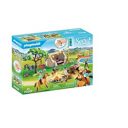 Foto van Playmobil spirit - paardenkamp 70329