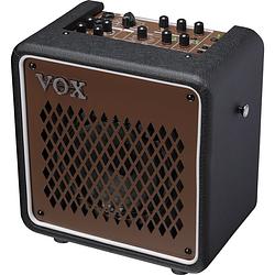 Foto van Vox mini go 10 earth brown 1x6.5 inch draagbare modeling gitaarversterker combo