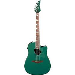 Foto van Ibanez alt30 altstar jungle green metallic elektrisch-akoestische westerngitaar