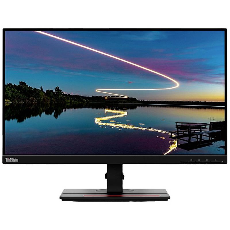 Foto van Lenovo thinkvision t24m-20 led-monitor 61 cm (24 inch) energielabel d (a - g) 1920 x 1080 pixel full hd 4 ms hdmi, displayport, usb-c® usb 3.1 (gen 1), usb 3.2