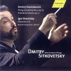 Foto van String symphony no.3/prelude & scherzo/concerto in d - cd (4010276017073)