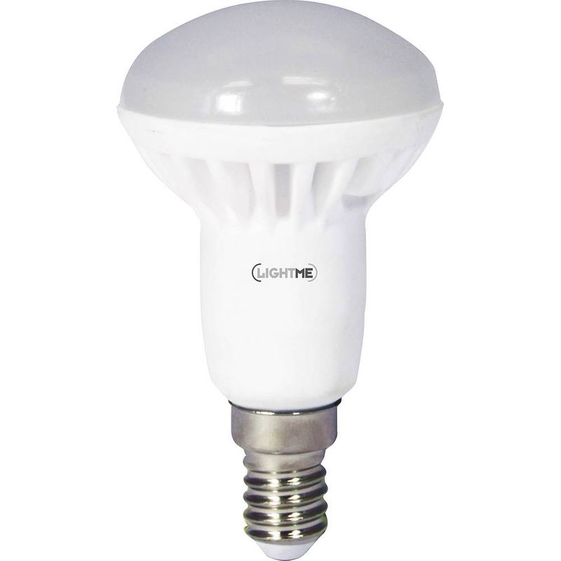 Foto van Lightme lm85233 led-lamp energielabel f (a - g) e14 reflector 6 w = 35 w warmwit (ø x l) 50 mm x 86 mm 1 stuk(s)