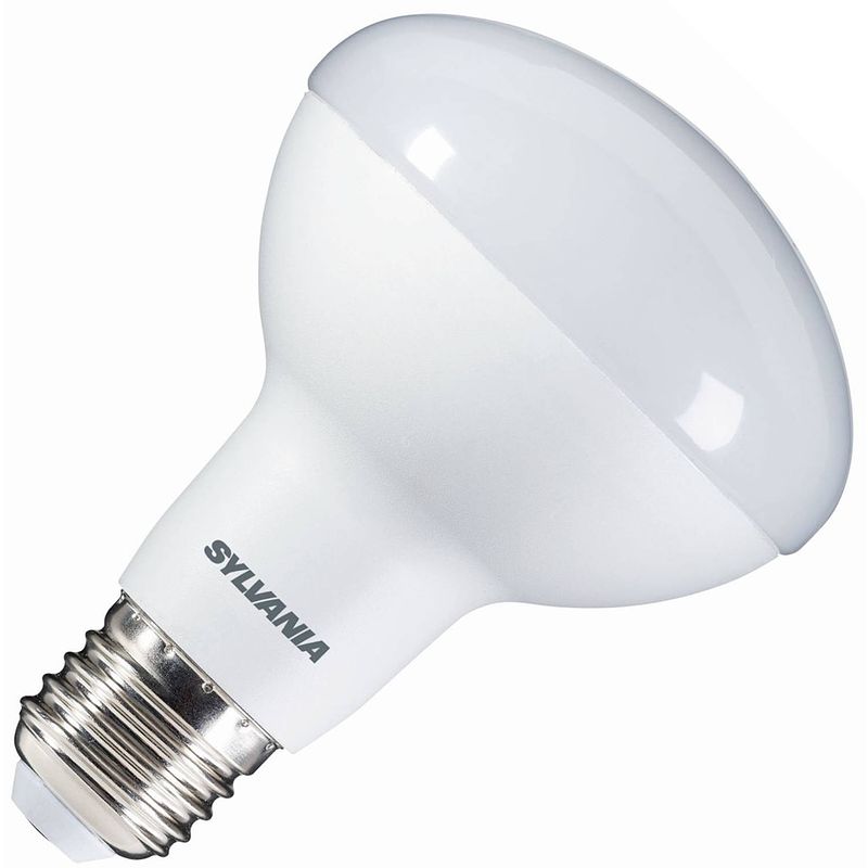 Foto van Sylvania reflectorlamp r80 led 9w (vervangt 80w) grote fitting e27