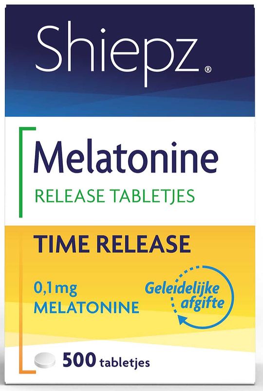 Foto van Shiepz melatonine time release tabletjes