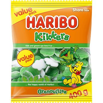 Foto van Haribo kikkers value pack 400g bij jumbo