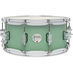 Foto van Pdp drums concept maple satin seafoam 14 x 6.5 inch snaredrum