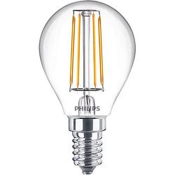 Foto van Philips lighting 80971600 led-lamp energielabel f (a - g) e14 peer 4.3 w = 40 w warmwit (ø x l) 45 mm x 82 mm 1 stuk(s)