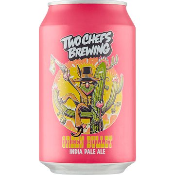 Foto van Two chefs brewing green bullet india pale ale blik 330ml bij jumbo