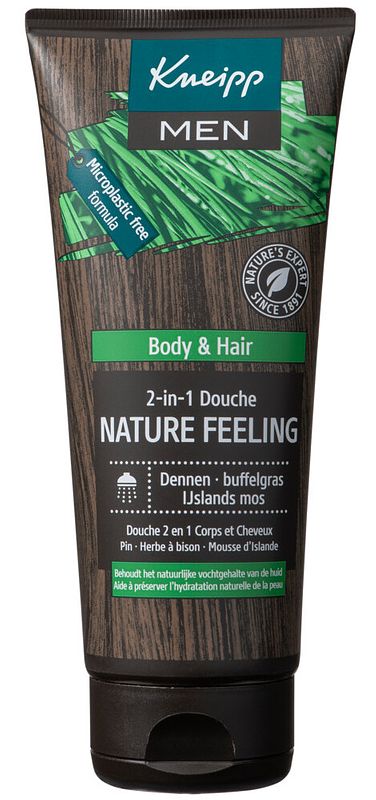 Foto van Kneipp men 2-in-1 douche nature feeling