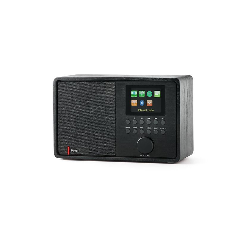 Foto van Pinell supersound 202 - dab+ digitale tafelradio - zwart