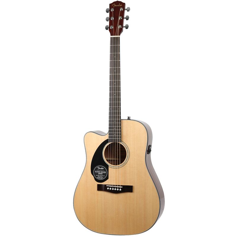 Foto van Fender classic design cd-60sce lh natural