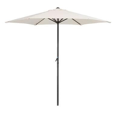 Foto van Le sud parasol blanca - écru - ø250 cm - leen bakker