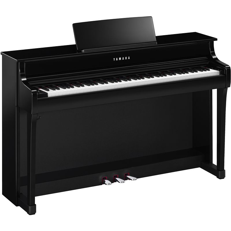 Foto van Yamaha clp-835 pe digitale piano zwart hoogglans