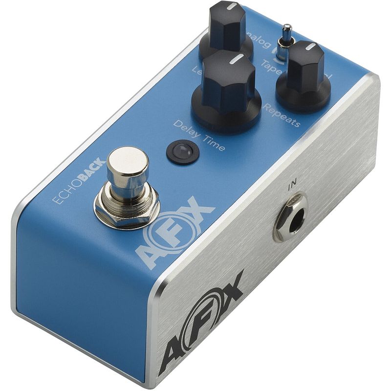 Foto van Fishman afx echoback mini delay effectpedaal voor akoestische instrumenten