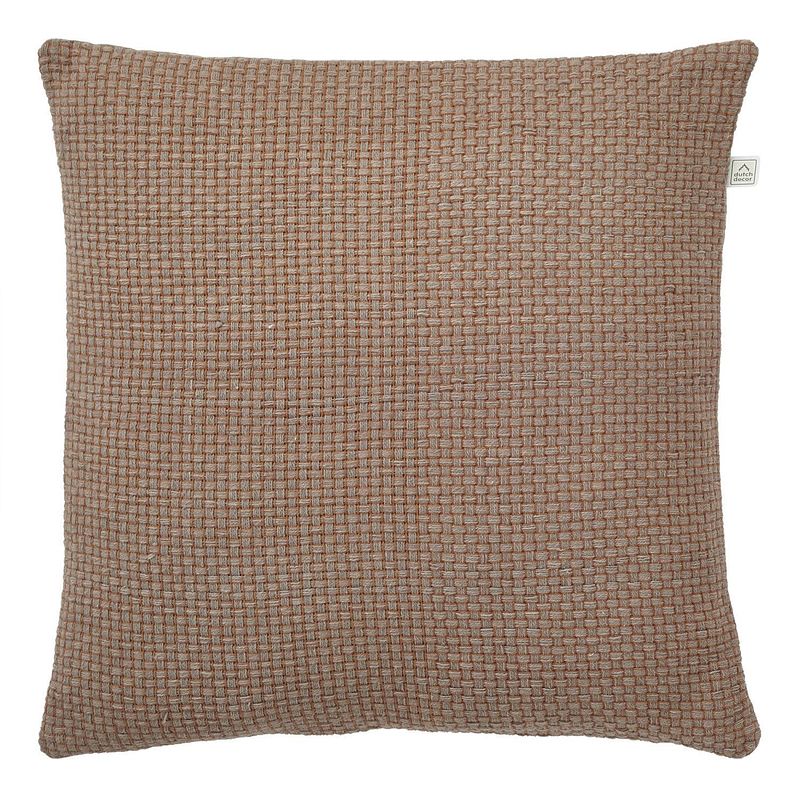 Foto van Dutch decor kussenhoes tolowa 45x45 cm taupe