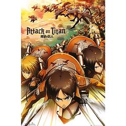 Foto van Gbeye attack on titan attack poster 61x91,5cm