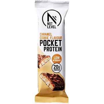 Foto van Nxt level proteine caramel cookie bar 55g bij jumbo