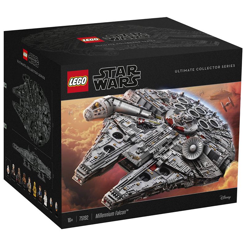 Foto van Lego star wars millennium falcon 75192