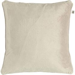 Foto van Dutch decor velvet - kussenhoes zand 45x45 cm - beige