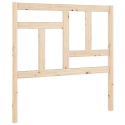 Foto van The living store houten hoofdbord - 80.5 x 4 x 100 cm - massief grenenhout