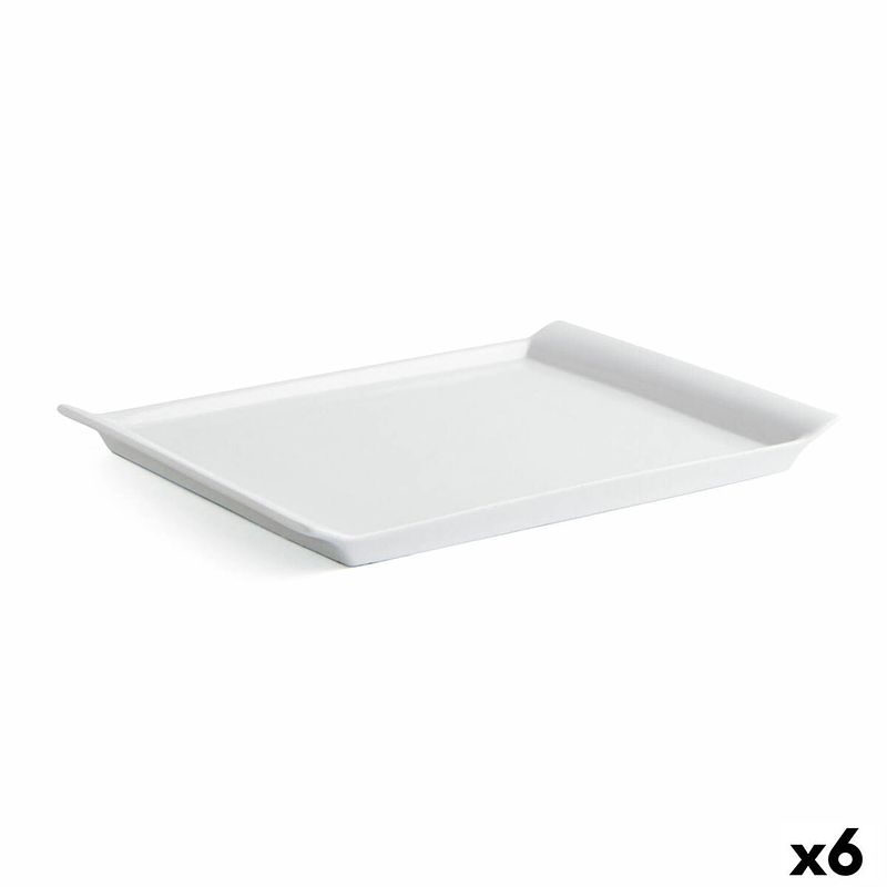 Foto van Serveerschaal quid gastro fresh keramisch wit (31 x 23 cm) (6 stuks)