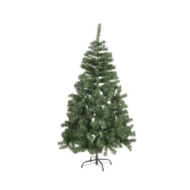 Foto van Tweedekans kunst kerstboom/kunstboom - 120 cm - groen - kunstkerstboom