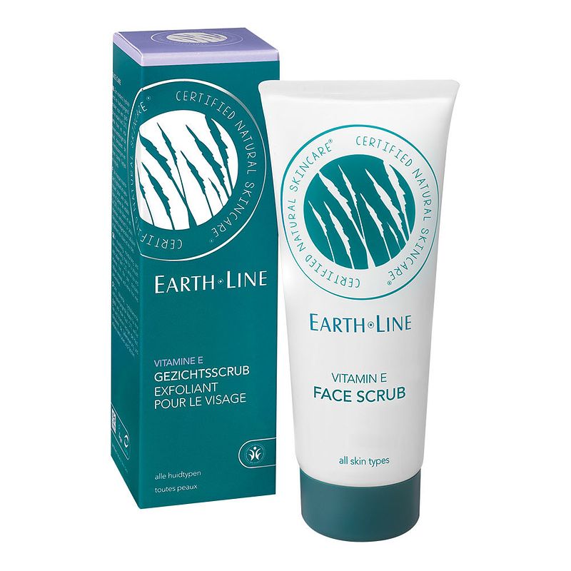 Foto van Earth line vitamine e gezichtsscrub