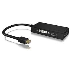 Foto van Icy box monitor adapter [1x mini-displayport stekker - 1x dvi, vga-bus, hdmi-bus] ib-ac1032