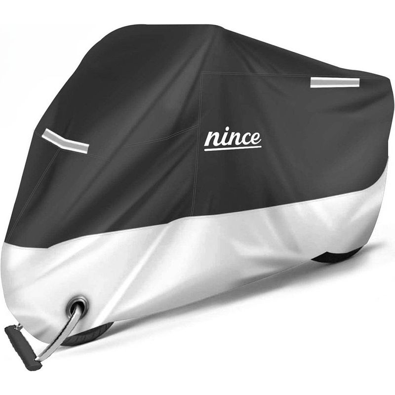 Foto van Nince motorhoes universeel motor/scooter - waterdicht 210d oxford - hoogwaardig materiaal