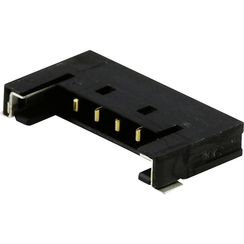 Foto van Molex 5040500691 male header, inbouw (standaard) totaal aantal polen 6 rastermaat: 1.5 mm 2700 stuk(s) tape on full reel