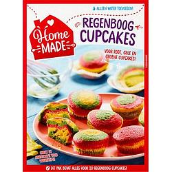 Foto van Homemade complete mix voor regenboog cupcakes 435g bij jumbo