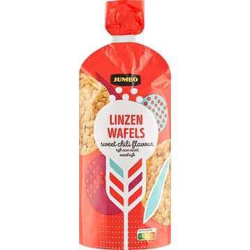 Foto van Jumbo linzenwafels sweet chili 122g