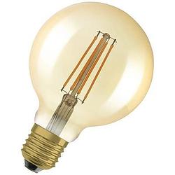 Foto van Osram 4058075754737 led-lamp energielabel e (a - g) e27 ballon 6.5 w = 55 w warmwit (ø x h) 95 mm x 95 mm 2 stuk(s)